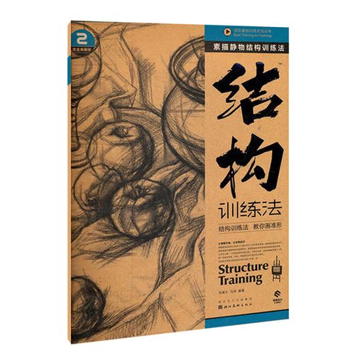 造型基础训练方法丛书结构训练法2 素描静物黄金典藏版美术绘画书籍