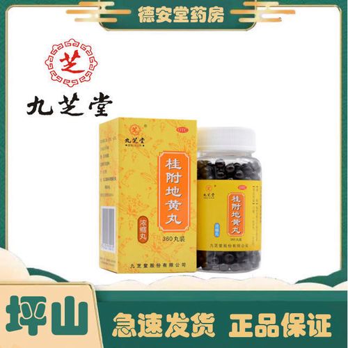 九芝堂桂附地黄丸360丸浓缩丸 补肾虚尿频腰膝酸软阴阳两虚肾阳虚