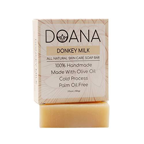 donkey milk soap - with olive oil and coconut oil  palm oil
