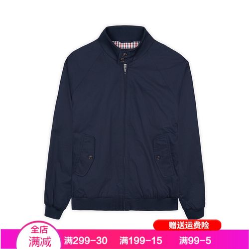 卡丹路联名ben sherman 男英伦harrington jacket经典哈灵顿夹克外套