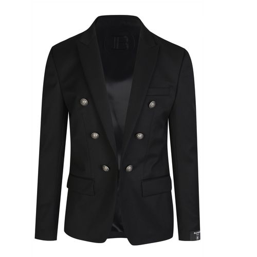 balmain巴尔曼 男士修身双排扣西装外套 正品代购 xh1sg005wb12