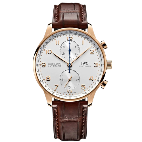 【二手95新】万国葡萄牙系列手表精钢计时自动机械男表奢侈品腕表 iw