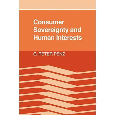 预订 consumer sovereignty and human interests