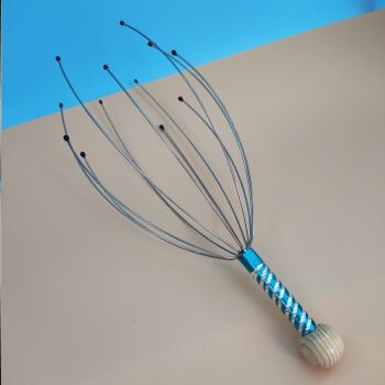 器灵魂抓取器头部按摩爪经络疏通八爪鱼抓头八瓜鱼提取头疗工具通用