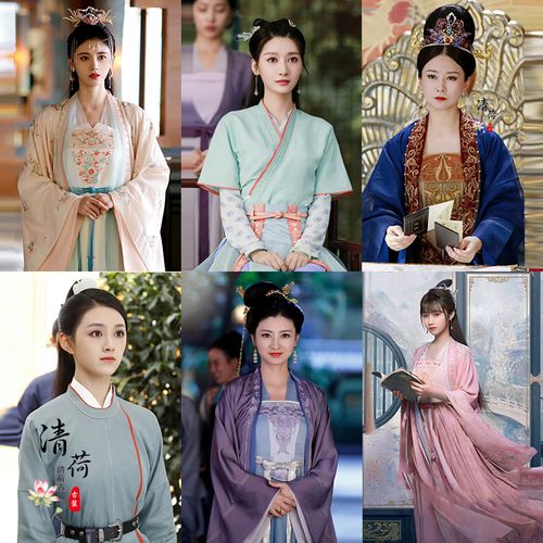 影视古装嘉南传鞠婧祎姜保宁同款女士汉服郡主服齐胸襦裙写真服装