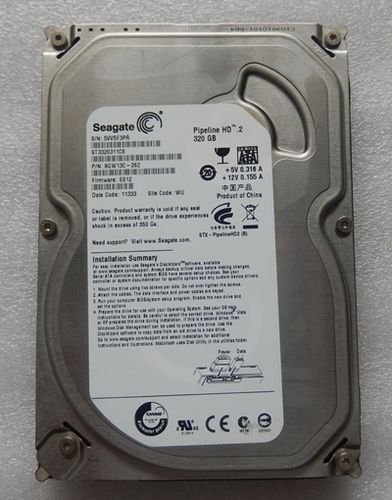 原装320g台式机硬盘串口sata3监控硬盘 7200转16m机械硬盘3.5寸
