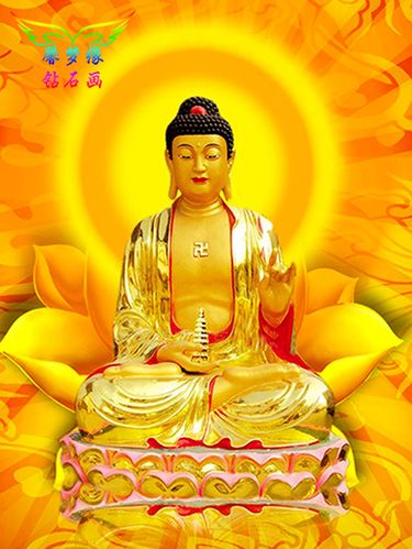 新款钻石画药师佛金身像十字绣钻石绣方钻满钻圆钻客厅佛堂贴钻画