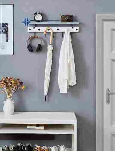 挂衣板壁挂墙背板壁挂衣钩卧室内北欧轻奢玄关入户门置物创意艺术