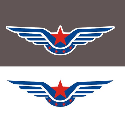 中国民航标志个性民航贴纸车贴旅行箱箱贴车门车尾飞机logo订制