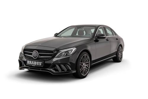 奔驰w205 c200l c300l改装brabus巴博斯包围 前唇 后唇 尾翼排气