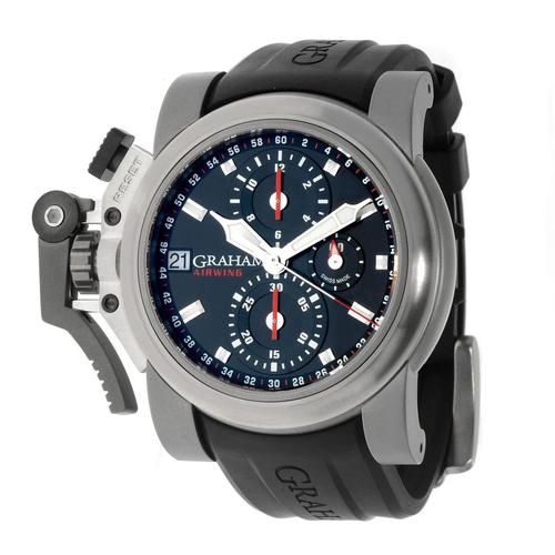 graham男款机械表|chronofighter airwing titanium automatic men"s