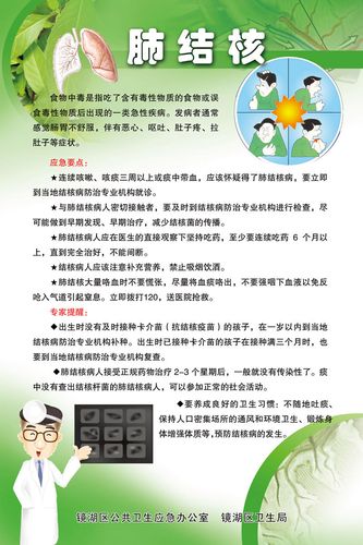 海报印制657素材831肺结核知识宣传教育
