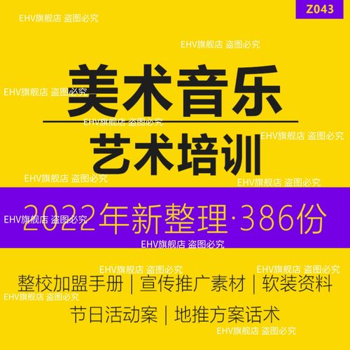 少儿儿童美术音乐培训班招生节日活动案地推宣传推广方案话术整校加盟