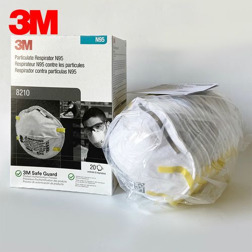 美国进口正品3m8210n95口罩防细小防尘雾霾防尘pm2.5飞溅液体成人