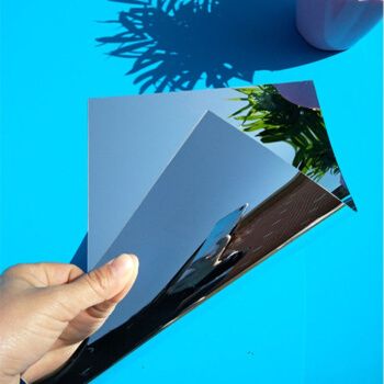 软镜子 可剪切的手工制作diy材料镜面纸仿玻璃制作万花筒的镜 0.