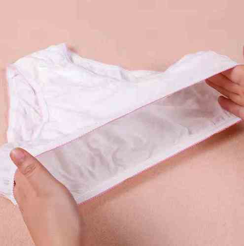 好理想纯棉卫生内裤一次性孕妇月子用品全棉短裤女超薄透气xxl5
