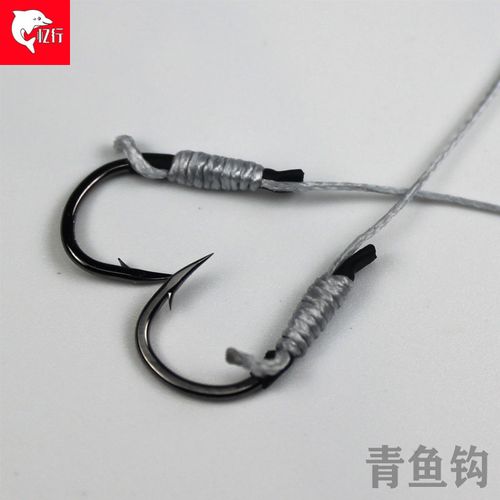 草青鲟鱼歪嘴钓鱼子线对钩大力马8编鱼钩绑好大物巨物定制进口