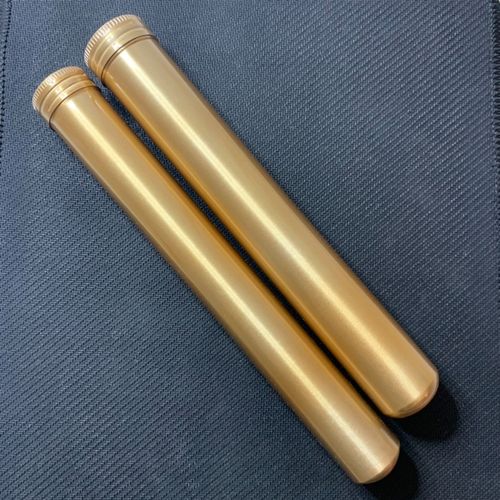 便携单支装铝合金雪茄盒雪茄铝管不占空间