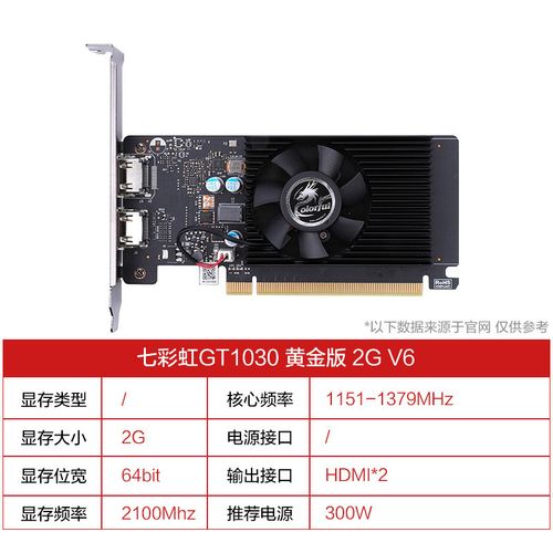 七彩虹1030 4g gt730  igame gtx1050ti 1650 rtx3050 独立显 七彩虹