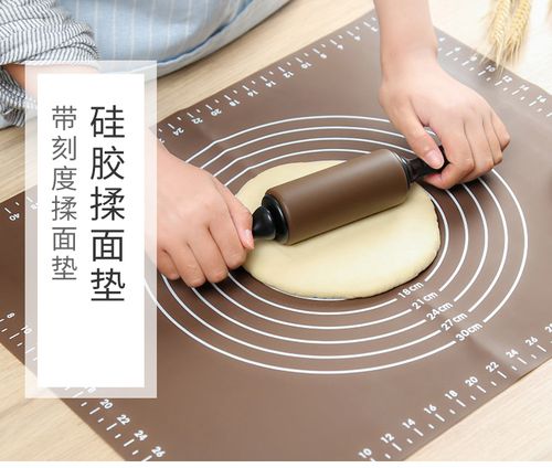 不粘日本和匠硅胶揉面垫烘焙工具擀面杖饺子皮擀面垫子免粘和面板