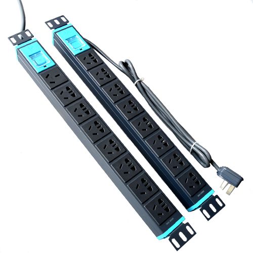 公牛pdu机柜插排电源插座8插位16a大功率1080机房多功能接线板插