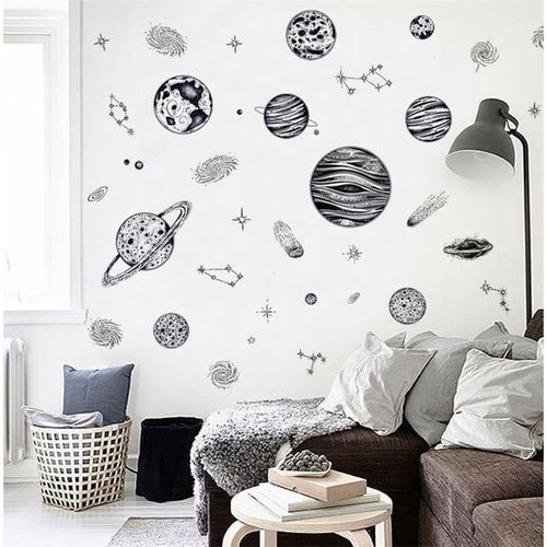 ins 装饰墙面墙贴纸小图案自粘房间改造创意宿舍网红卧室墙壁贴画