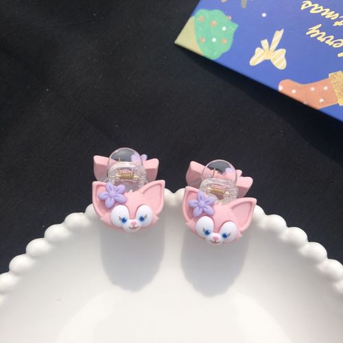 飞鹅迪士尼同款发夹玲娜贝儿迷你小抓夹甜美可爱顶夹发饰女生卡通夹子