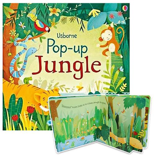 【中图原版】英文原版绘本 奇幻森林 3d立体书  pop-up jungle