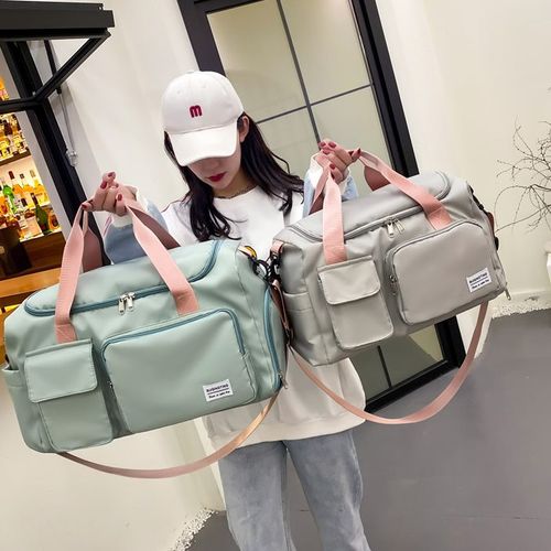 旅行包女手提时尚夏季短途出行旅游收纳袋子游泳健身包飞机行李包