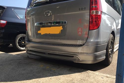 现代辉翼h1小包围改装 新款辉翼前唇后唇侧裙改装h1大包围机盖