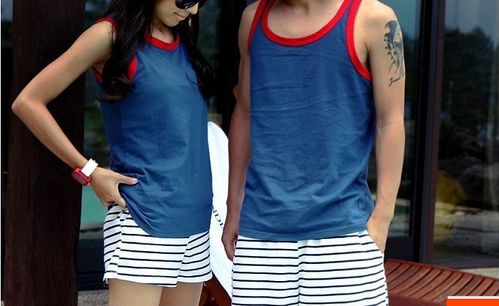 2019新款大码运动背心短裤 情侣套装 定做