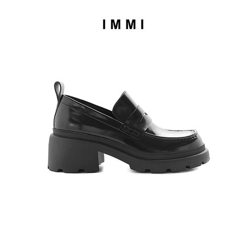 【设计师品牌immi】22春夏新品女式中跟乐福鞋121sh005l