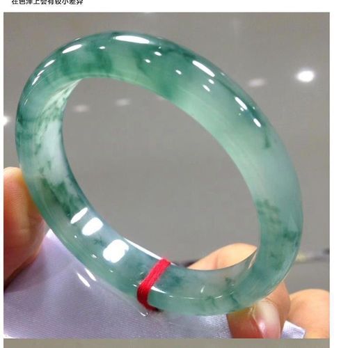 正品缅甸冰种翡翠紫罗兰飘花阳绿玉手镯子老坑贵妃圆条通透纯天然