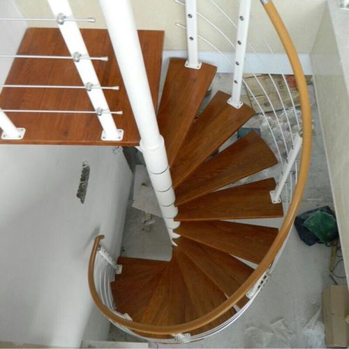 旋转楼梯阁楼复式楼直梯家用阁楼跃层室内转角l型u型楼梯楼梯定制