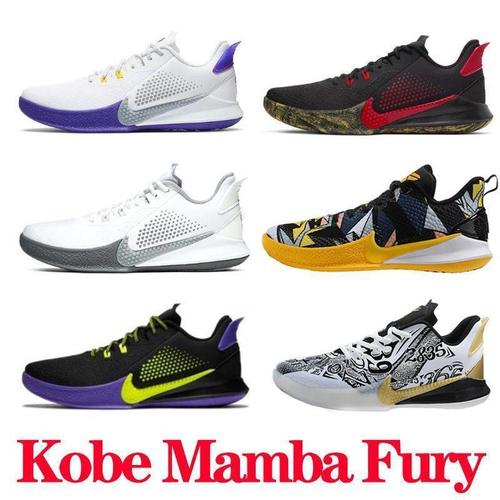 耐磨科比篮球鞋曼巴精神kobe mamba fury6耐磨缓震潮流学生运动男