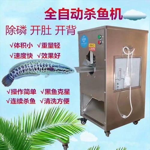 电动刮鳞全自动杀鱼机 鱼鳞刨 开肚/开背一体机去鱼鳞 多功能机