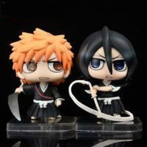 死神手办黑崎一护 露琪亚q版 死神动漫动漫模型机箱摆件 黑崎一护手办