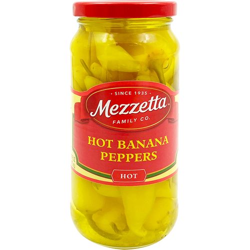 美瑞嗒mezzetta香蕉辣椒圈罐头汉堡披萨西餐泡菜特辣切片peppers