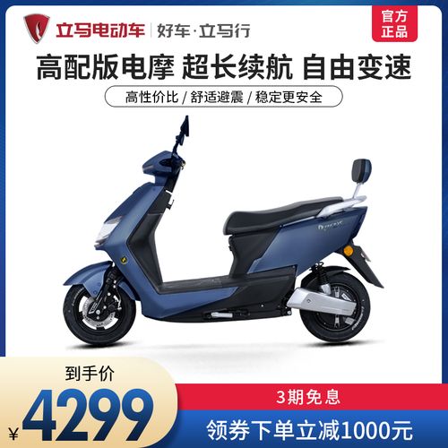 立马电动车极翼新国标高速长途电瓶车电动摩托车