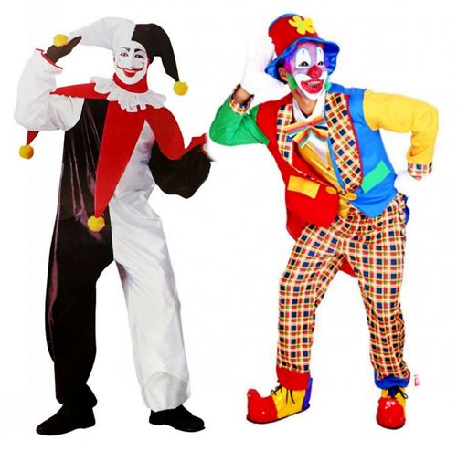 万圣节小丑服装 cosplay成人小丑衣服游乐园演出魔术师小丑套装