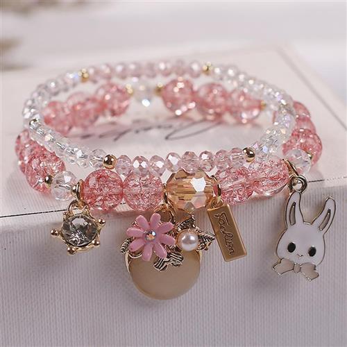 学生姐妹日韩公主新鲜出炉手串手镯多元n素韩版儿童可爱手链