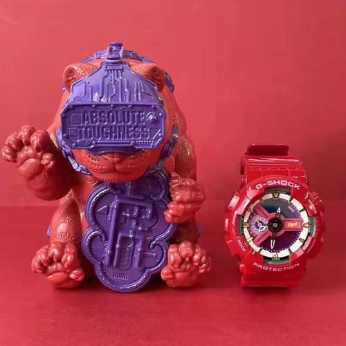 卡西欧g-shock虎年限量版f火影忍者联名防水手表ga-110cca21-4a