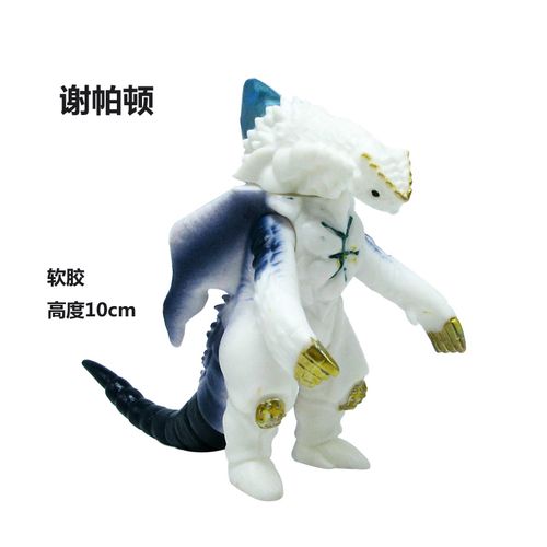 谢帕顿 怪兽软胶男孩超人可动小人偶模型儿童超人玩具