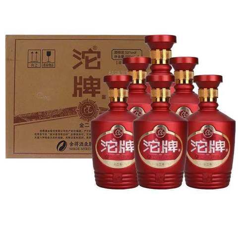 四川沱牌酒金2号纯粮酿造酒水52度500ml整箱白酒特价正品