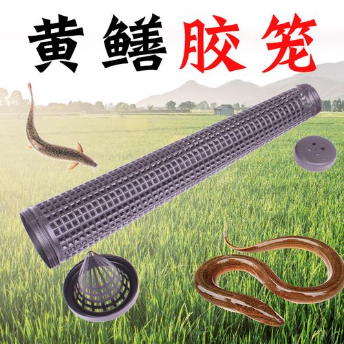 黄鳝笼鳝鱼笼神器塑料自动捕鳝笼子倒须一字泥鳅笼诱饵笼自制捕鱼