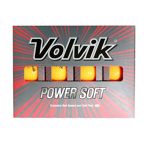 正品韩国volvik高尔夫二层球 power soft 手感好彩色远距双层球