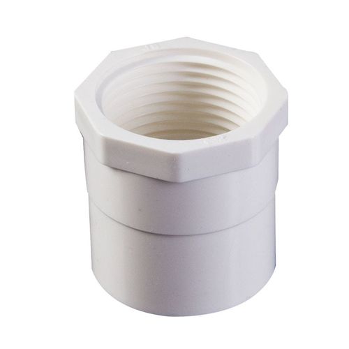 星期十 63mm白色pvc内丝直接直通管件接头水龙头活接给水管件配件定制