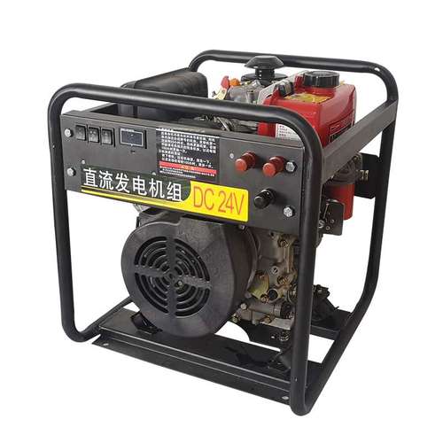 驻车空调发电机大功率柴油24伏c车用货小型直流静音汽油发电机