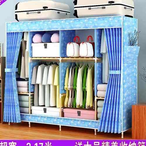 布套衣柜外罩单卖布衣柜外套牛津布加厚布套防水防尘防晒北欧衣橱