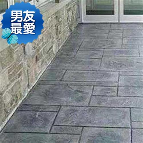 广东艺术性k水泥压花地坪混凝土a压模压印地坪模具彩色压膜地坪